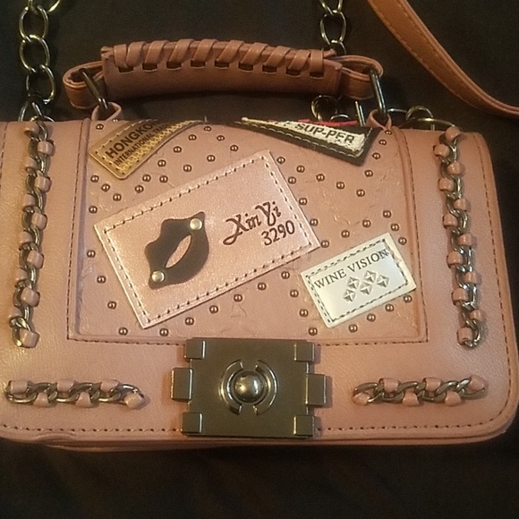EDGY Mauve colored crossbody - Picture 2 of 5